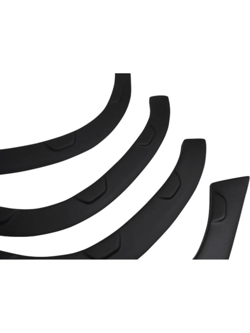 For Dacia Duster MK2 Wheel Arch Trim / Fender Flares (8-Piece Set) 2018–2023