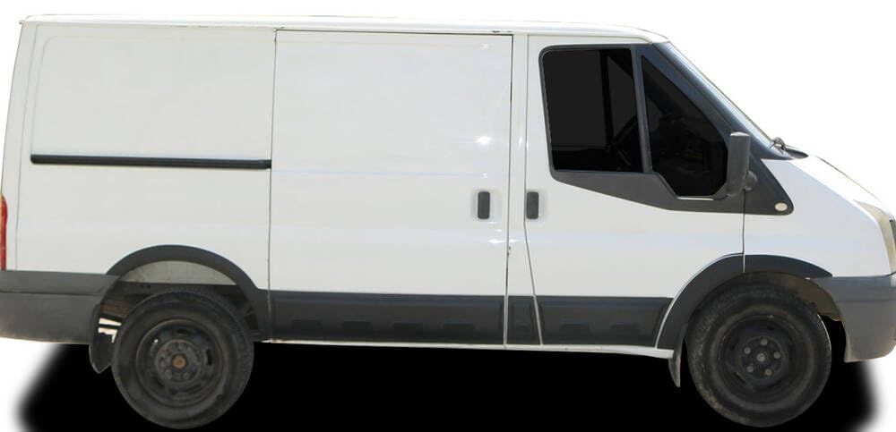 For Ford Transit MK7 (2006-2014) Wheel Arch Trims Set - Fits L2, L3, L4 Models
