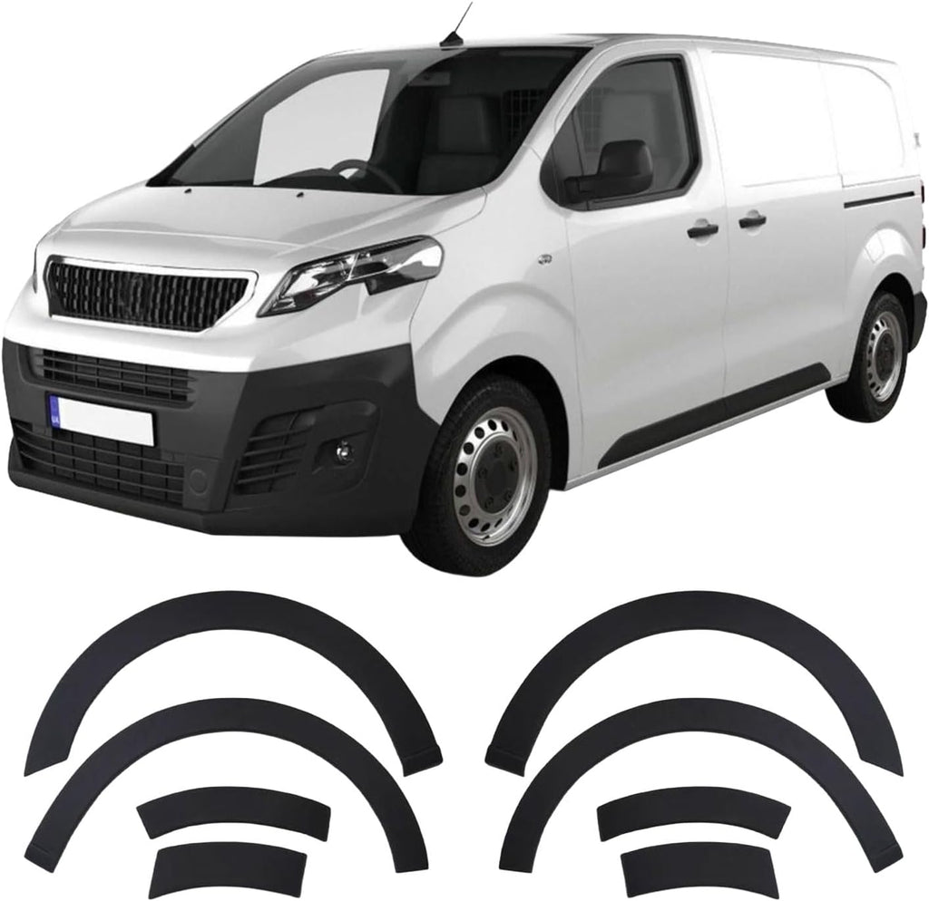 Wheel Arch Fender Flares (8 Pcs) – Toyota Proace (2016+)