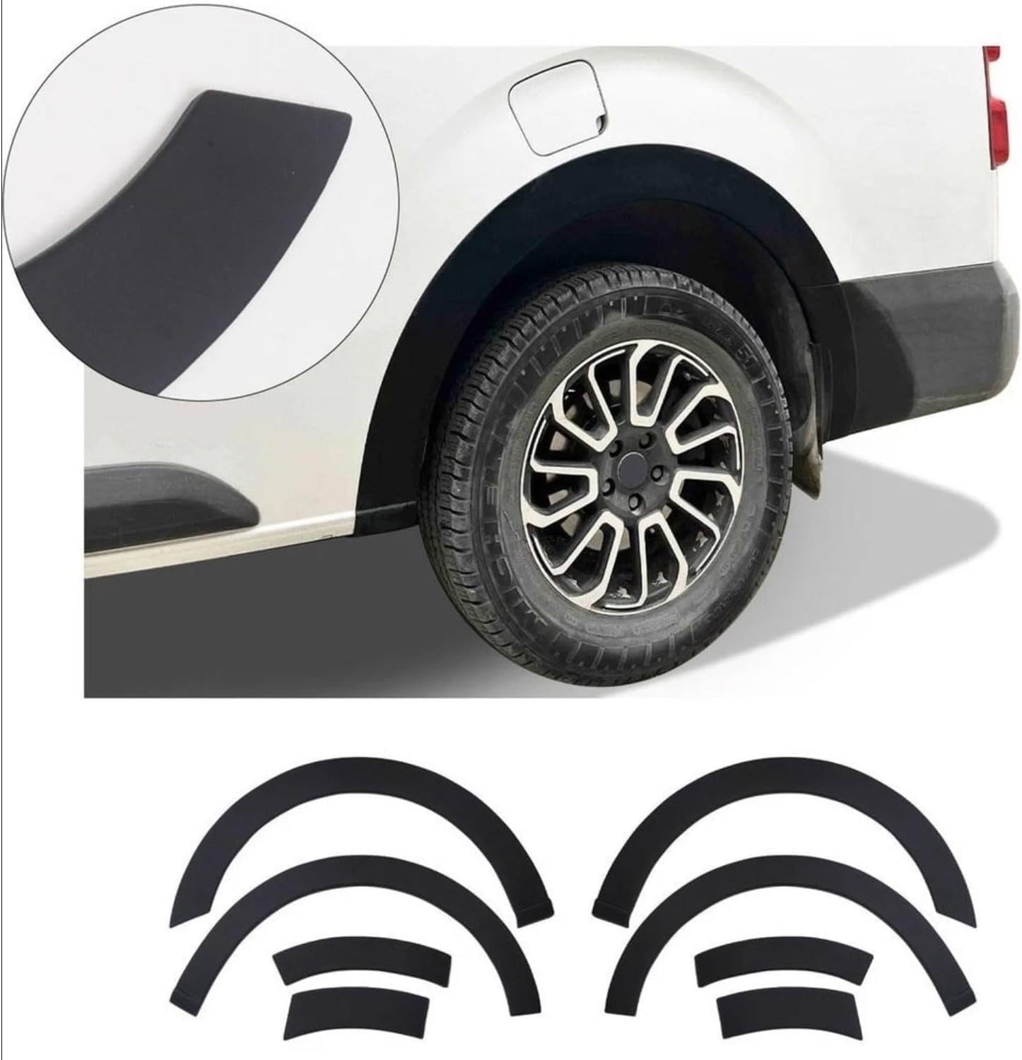 Wheel Arch Fender Flares (8 Pcs) – Vauxhall Vivaro (2019+)