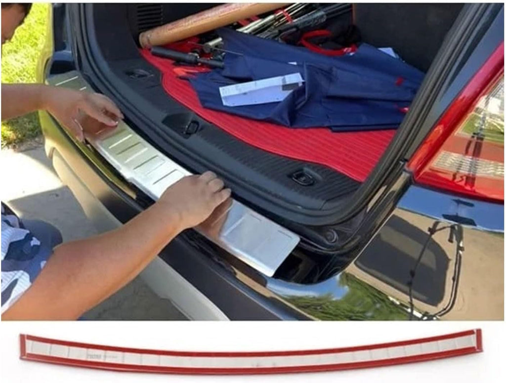Chrome Rear Bumper Protector – Mercedes B-Class W246 (2011–2018)