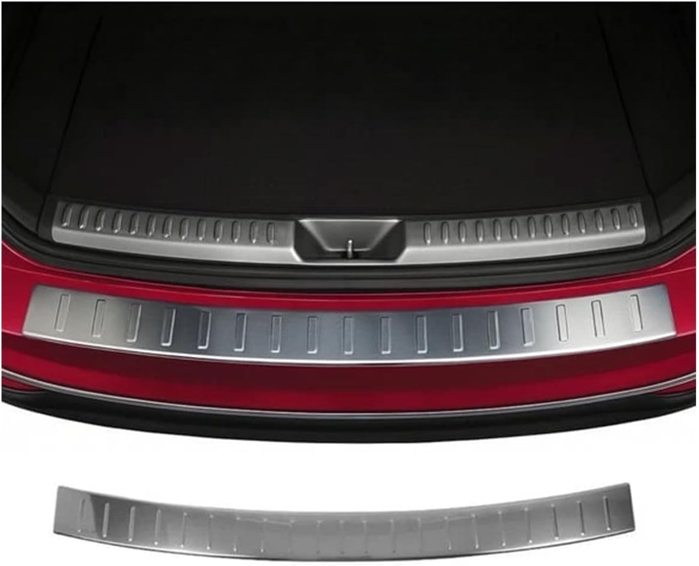 Chrome Rear Bumper Protector – Mercedes B-Class W246 (2011–2018)