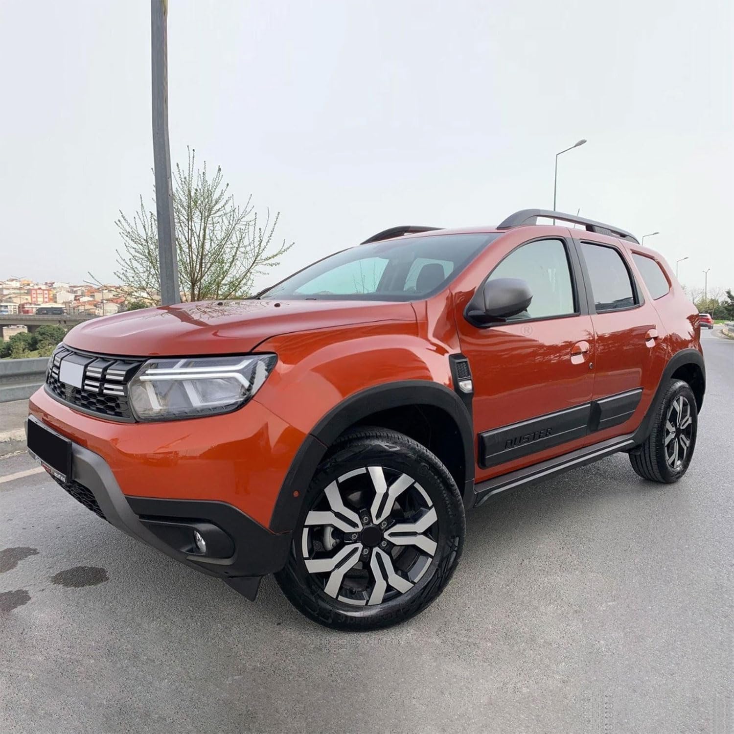 Side Door Protector Claddings (4 Pcs) – Dacia Duster MK2 (2018–2023)