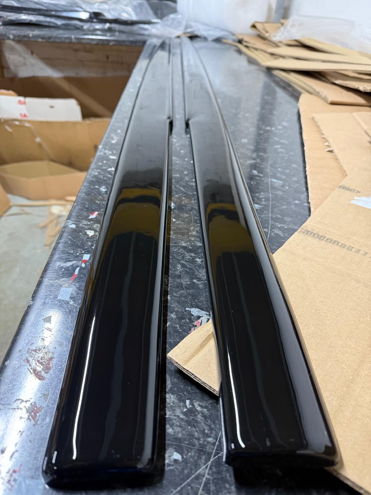 Side Skirt Extensions Compatible with BMW 5 Series F10 F11 (2010-2017)
