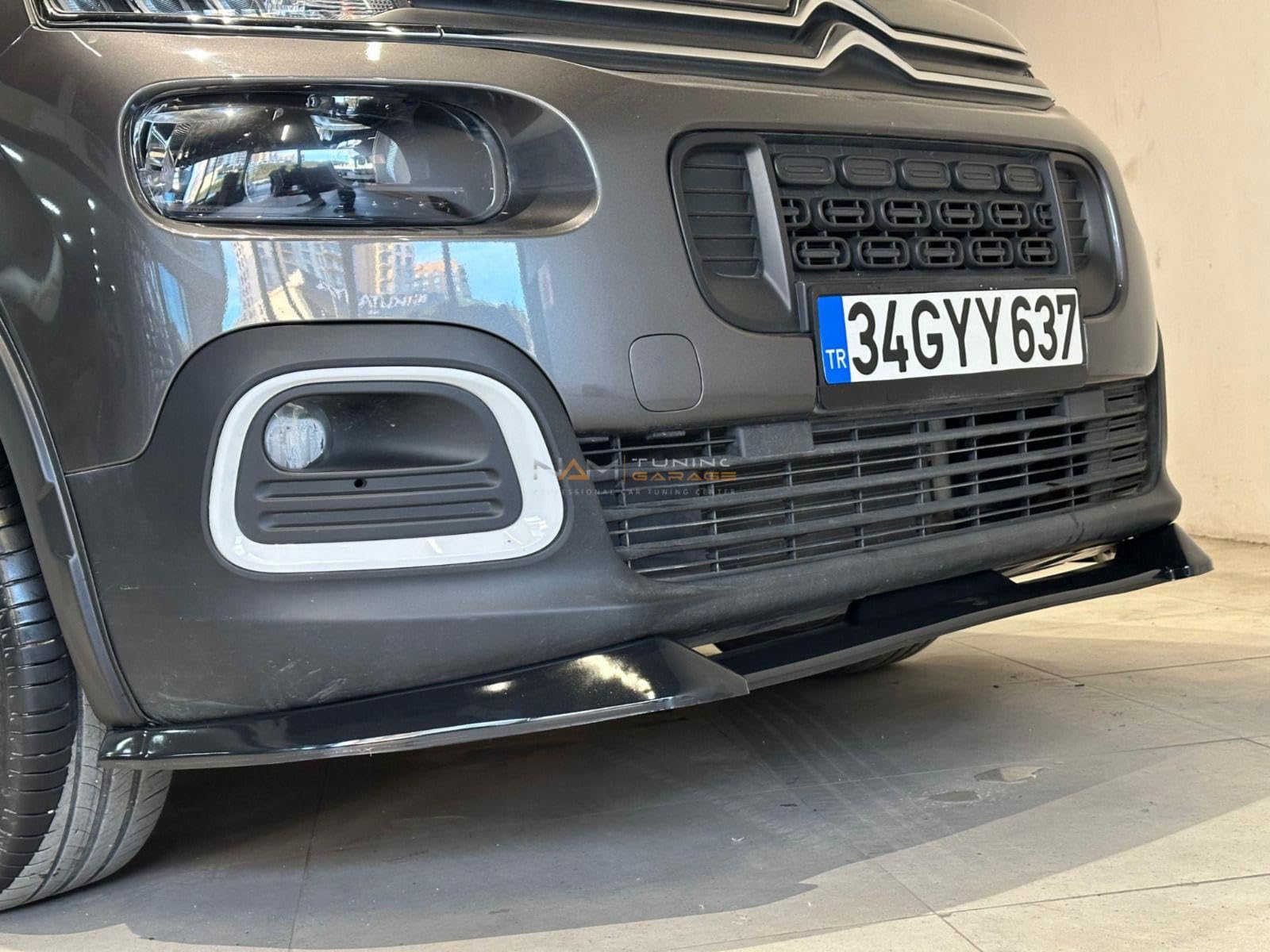 For Citroen Berlingo Front Bumper Splitter Spoiler Lip (2018 Onwards)