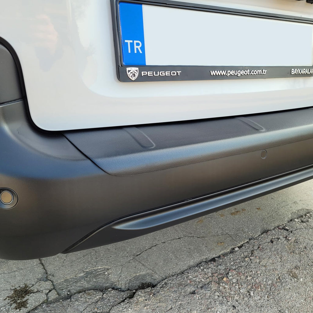 Rear Bumper Protector for Fiat Doblo 2023 Onwards, ABS Rear Bumper Scratch Guard – New Shape Only