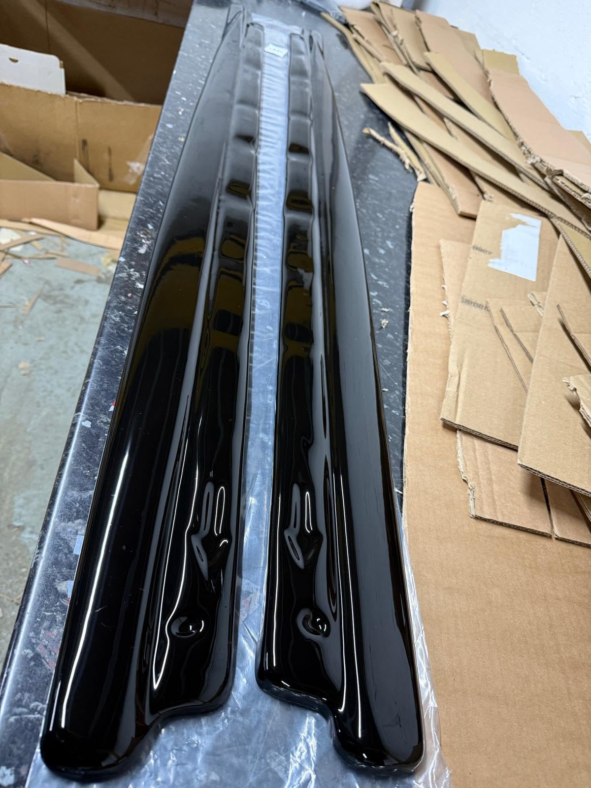 Compatible with Cupra Formentor Side Skirt Splitters Gloss Black (2020+)