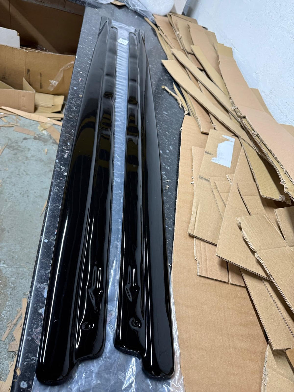 Compatible with Cupra Formentor Side Skirt Splitters Gloss Black (2020+)
