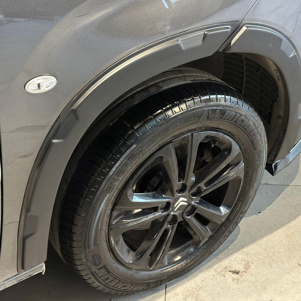 Wheel Arch Trims Set - Compatible with Citroen Berlingo Mk3 (2018-2024) - 8-Piece