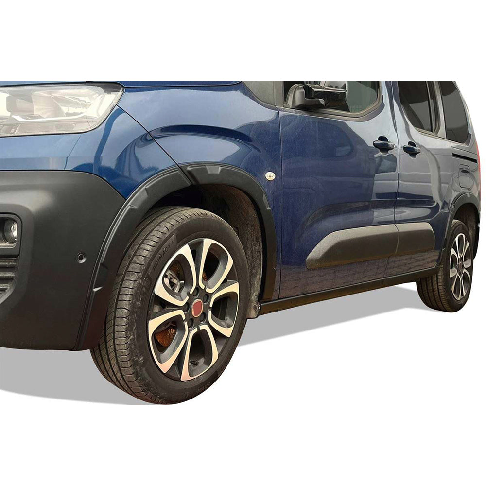 Wheel Arch Trims Set - Compatible with Citroen Berlingo Mk3 (2018-2024) - 8-Piece