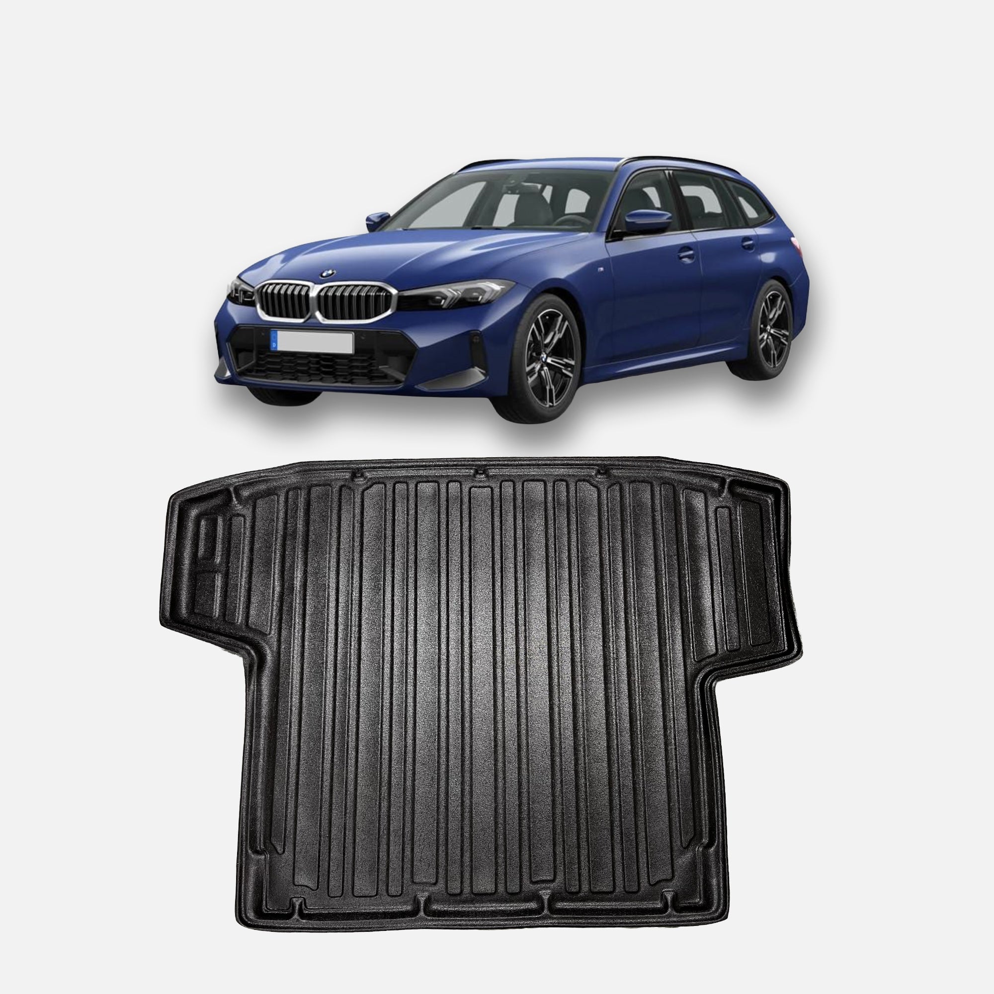 BMW 3 Series Estate G21 (2018+) Custom Fit Boot Liner - Heavy Duty Waterproof TPE Mat